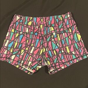 Colorful Geometric Women's Shorts